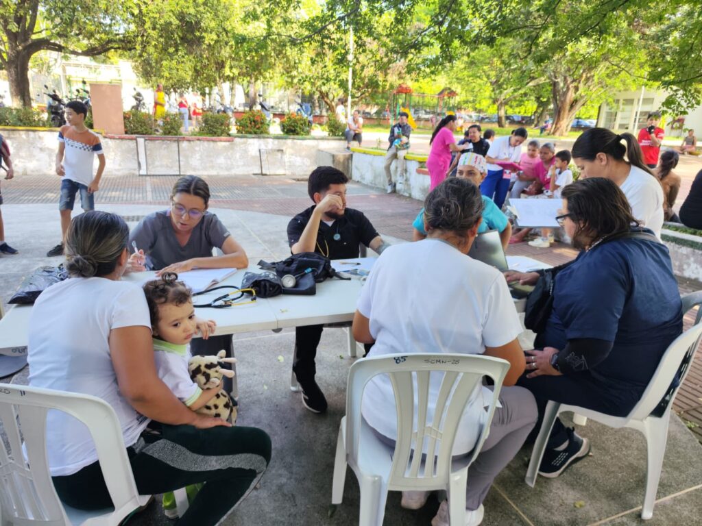 Actividad de la Secretaría de Salud en Neiva